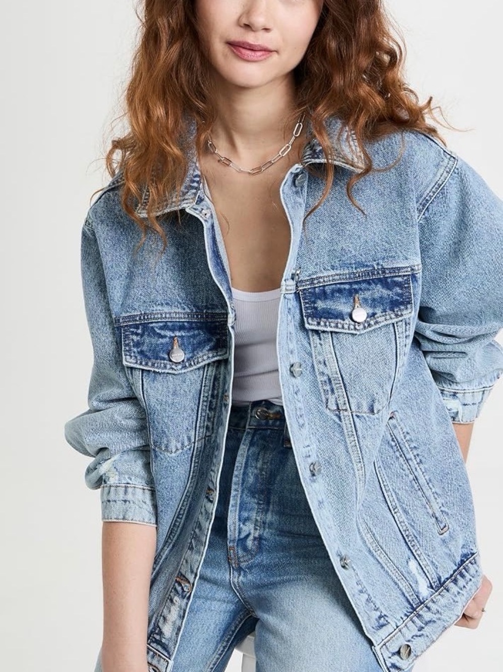 Anine Bing Rory Denim Jacket
